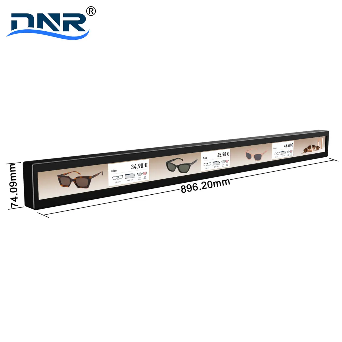 35inch P-CAP Touch Digital Shelf Edge LCD Display With Model-DXE350-CP