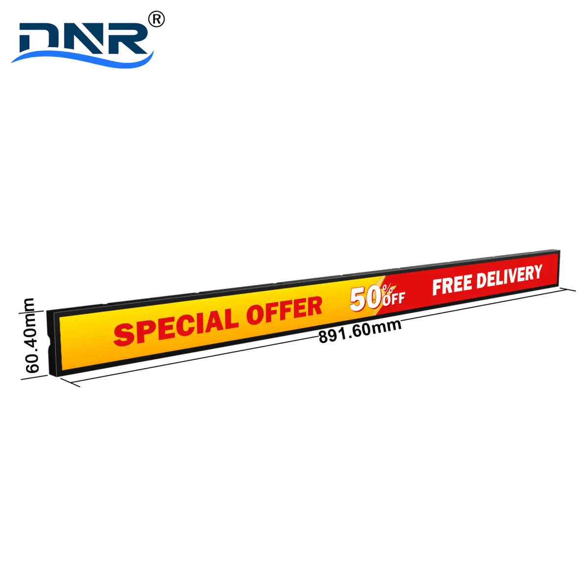 35inch Digital Shelf Edge LCD Display with Model-DXE350