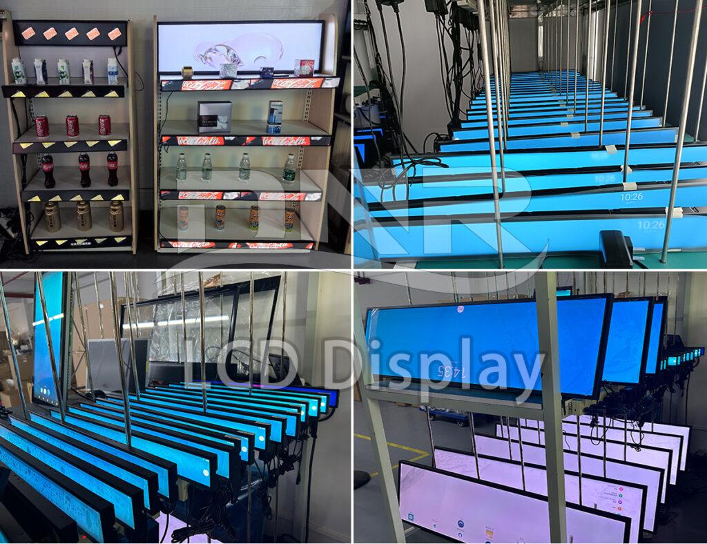 shenzhen DNR LCD DISPLAY stretched bar lcd display manufacturer