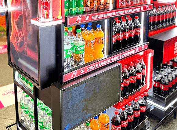 Implementation of Digital Shelf Edge Displays on Coca-Cola Shelves in a Polish Supermarket