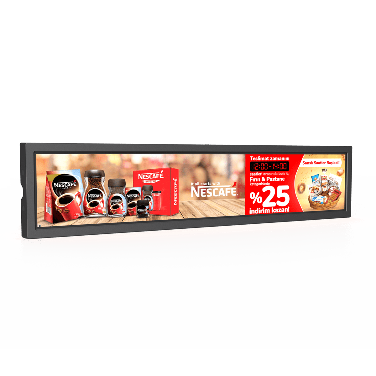 16.4inch Stretched Bar LCD Display