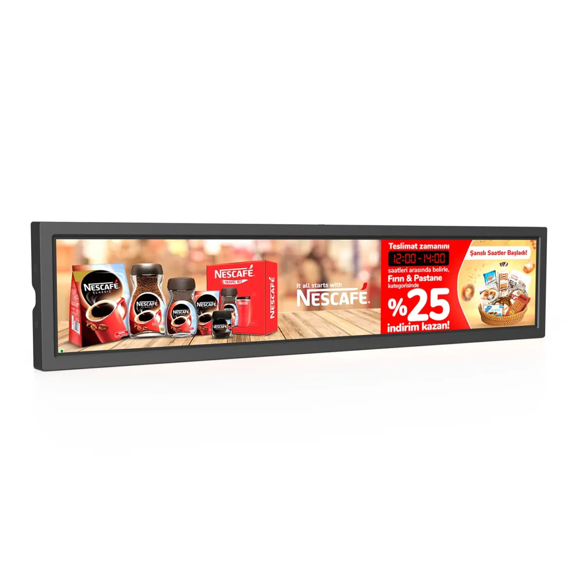 16.4inch Stretched Bar LCD Display
