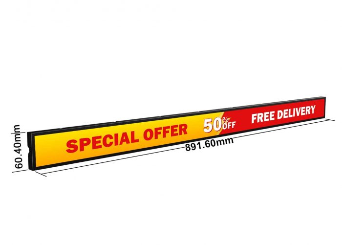35inch digital shelf edge lcd display 35inch digital shelf edge lcd display