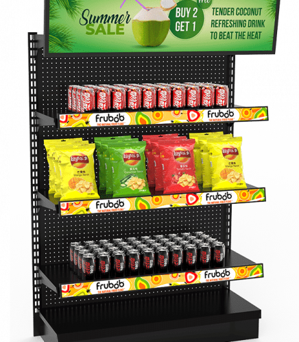 Shelf LCD dscreens for retail pricing systems
